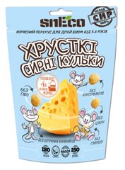 Сыр хрустящий сушеный snEco для детей "BLUE", 28г