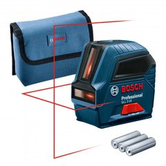 Лазерний нівелір Bosch Professional GLL 2-10 з чохлом